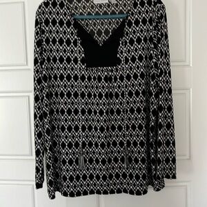 Susan Graver 1xl black top